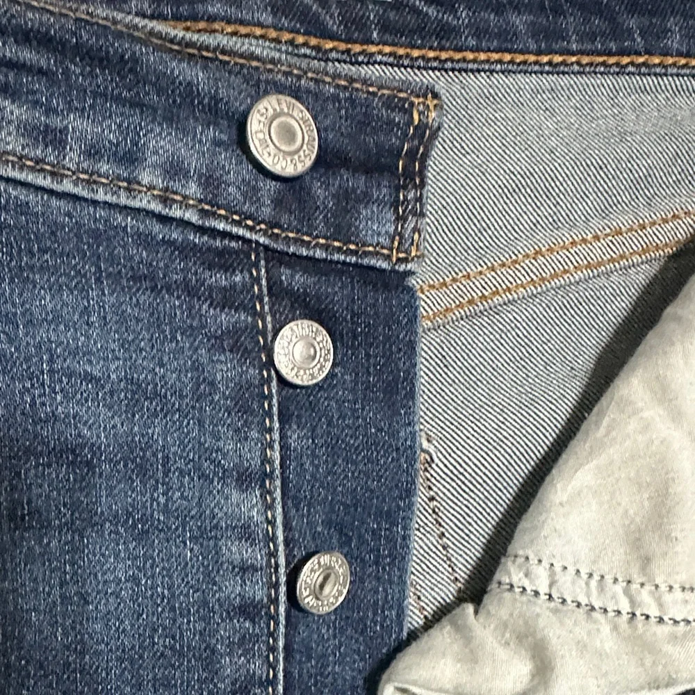 Signature by Levi Strauss Dark Blue Straight Jeans